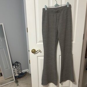 American Eagle Gray Flared Pants